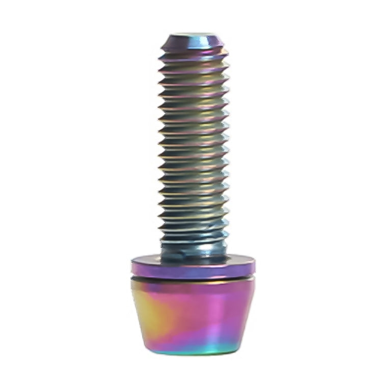 TOSEEK 山地車自行車鈦合金把立螺絲帶墊片