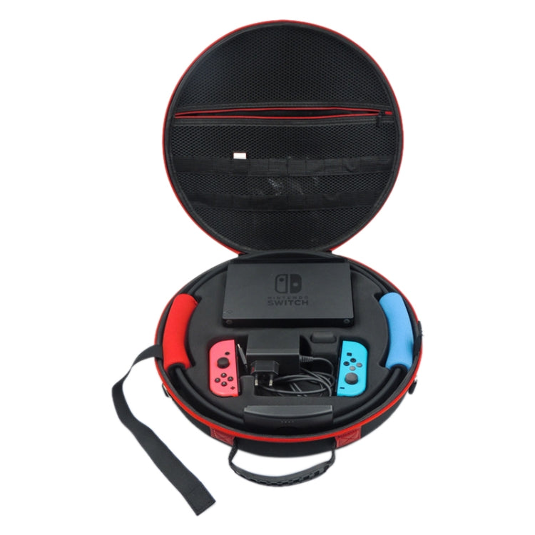 iPlay 便攜式硬殼存儲包大容量拉鏈盒適用於Switch Joy Con