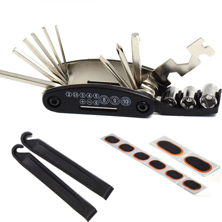 自行車維修工具自行車輪胎工具包自行車打氣筒穿刺維修工具袋