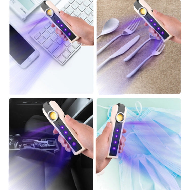 1902C 可充電手電筒3種照明模式滅菌消毒燈