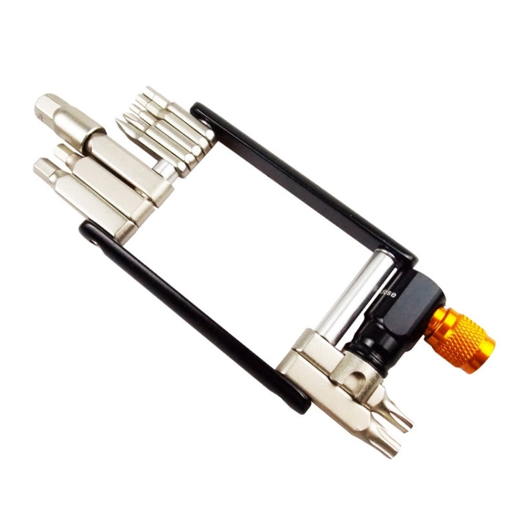 BIKERSAY 多功能CO2氣嘴工具 山地車便攜內六角迷你摺疊工具組