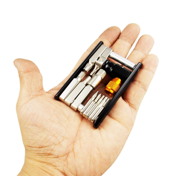 BIKERSAY 多功能CO2氣嘴工具 山地車便攜內六角迷你摺疊工具組