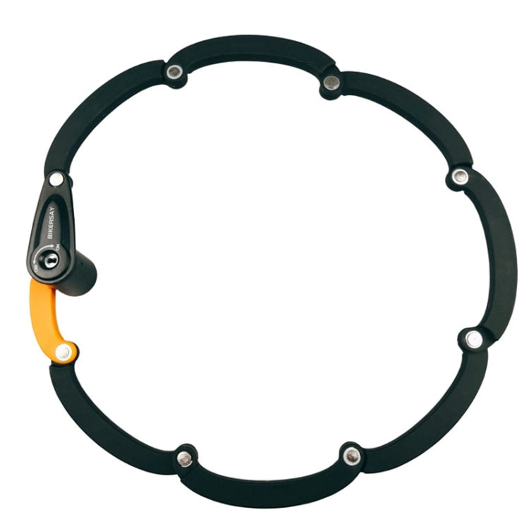 BIKERSAY BK012B 鑰匙款摺疊鎖 自行車摺疊鎖防盜防鎖