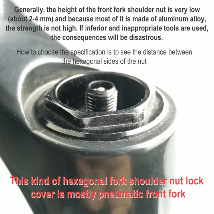 BIKERSAY BT050A 多功能不銹鋼自行車前叉扳手雙頭扳手