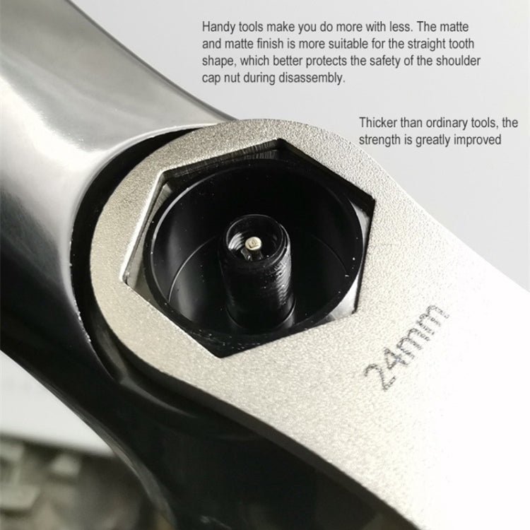 BIKERSAY BT050A 多功能不銹鋼自行車前叉扳手雙頭扳手