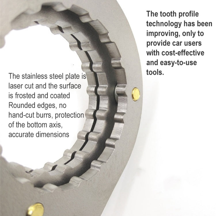BIKERSAY GK-BB01自行車扳手中軸拆卸工具BBR60 MT800 BB9000