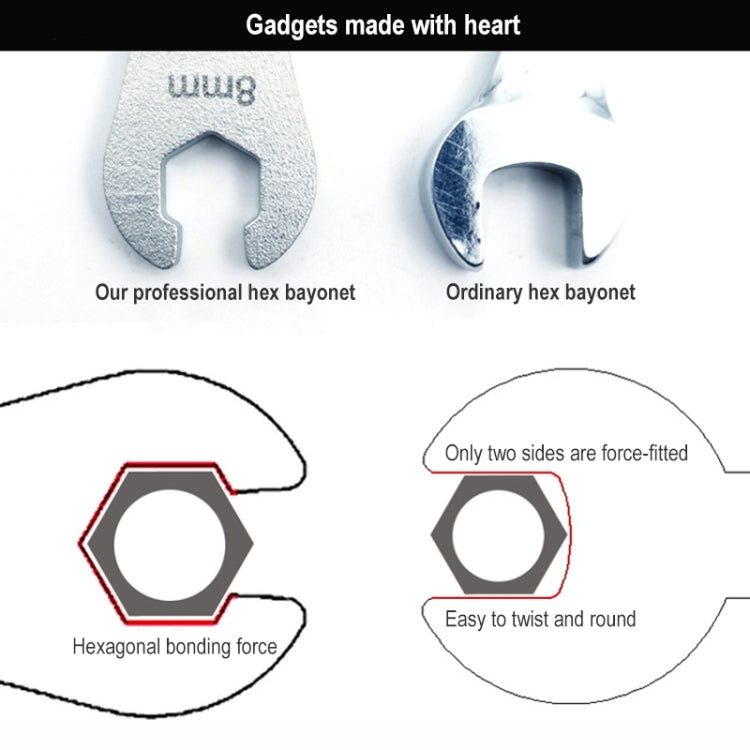BIKERSAY BT049 Bike Oil Disc Brake Screw Wrench 7 / 8mm