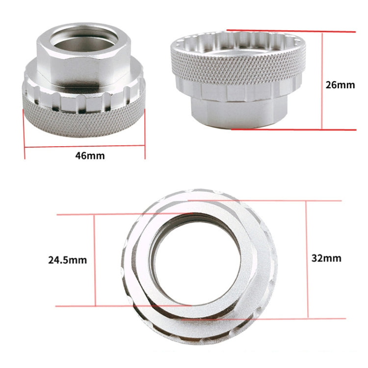 BIKERSAY BT047 自行車12速牙盤拆卸工具 M7100/M8100/M9100