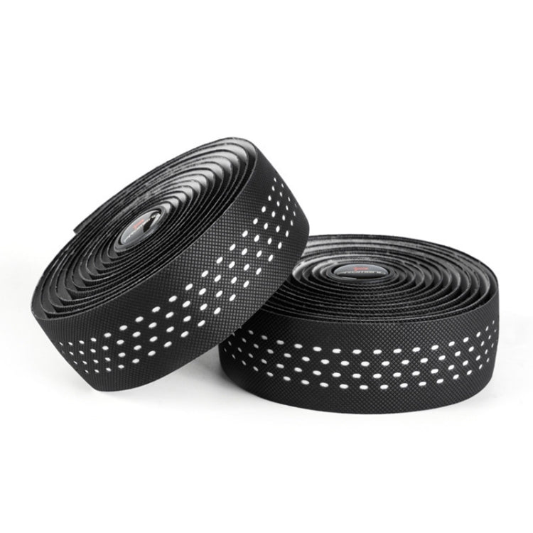 PROMEND GR-082 1對賣 雙色防滑自行車把纏帶  , 215x3cm Black, 215x3cm Black+Green, 215x3cm Black Blue, 215x3cm Black White