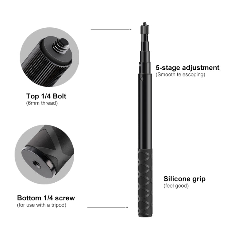 運動相機摩托車雙頭大力夾+單頭大力夾帶自拍桿, Dual-heads Crab & Single Heads Crab