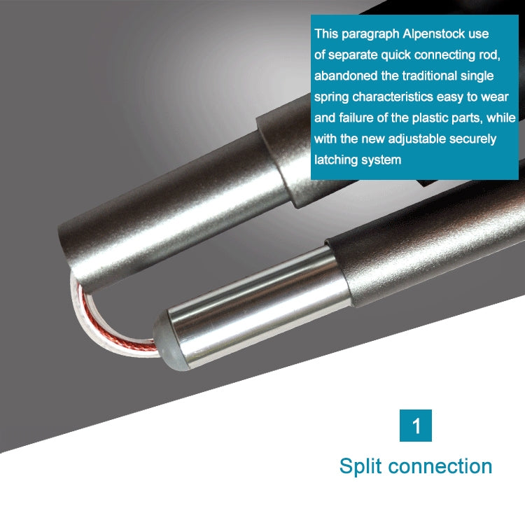 125cm戶外鋁合金登山杖