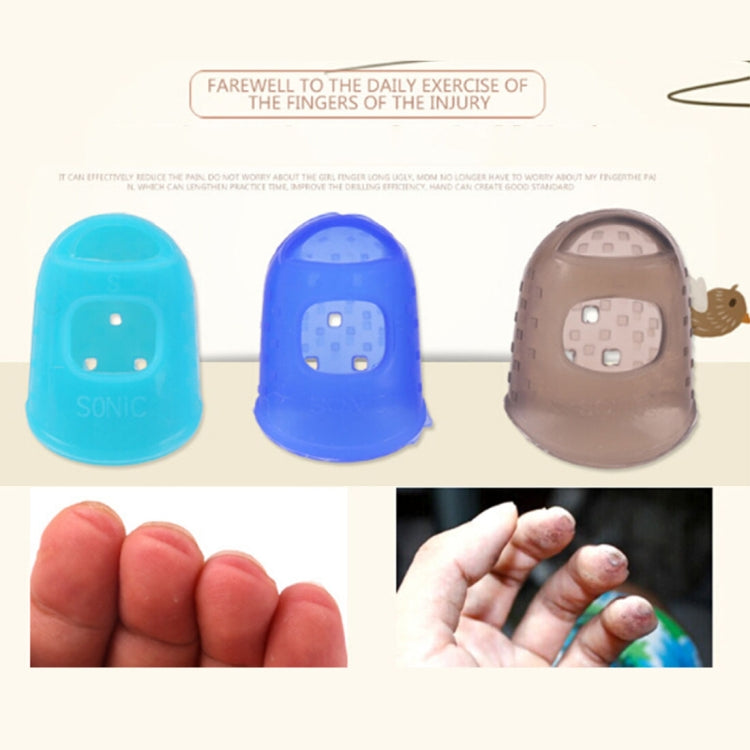 吉他尤克里里按弦樂器手指保護套防按痛指頭帽10個一賣, 10 PCS Finger Protector