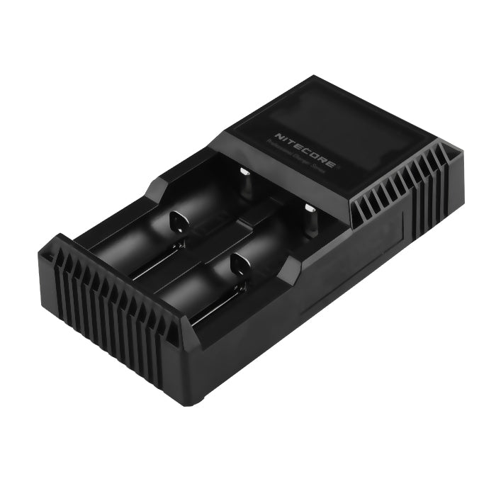 Nitecore D2 智能電池充電器, 帶LED指示燈, 適用於14500, 16340 , 18650, 22650, 26650, Ni-MH and Ni-Cd  等電池