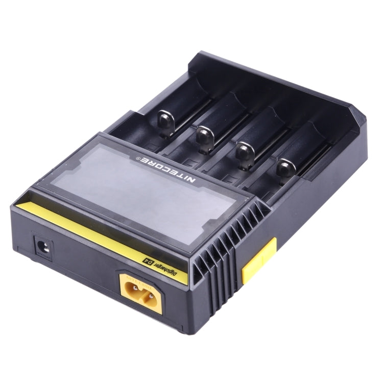 Nitecore D4智能電池充電器帶LCD显示屏, 適用於14500, 16340 , 18650, 22650, 26650, Ni-MH and Ni-Cd  等電池