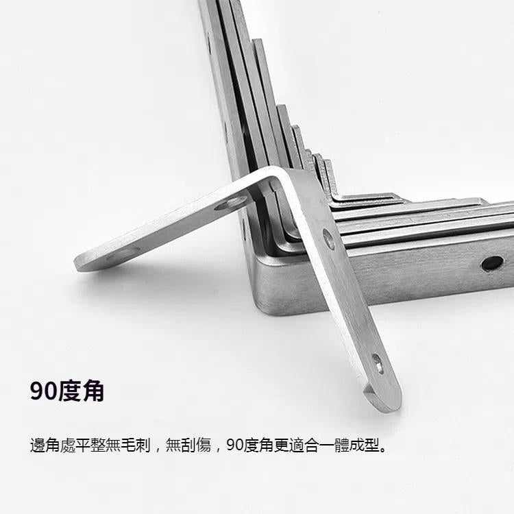 10pcs Stainless Steel 90 Degree Angle Bracket,Corner Brace Joint Bracket Fastener Furniture Cabinet Screens Wall (40mm)