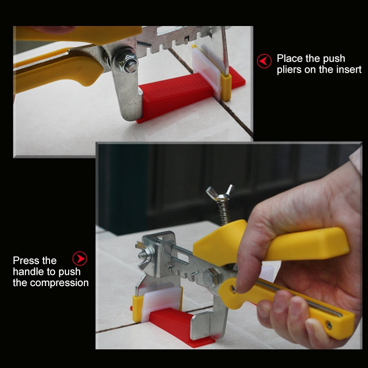 100個賣 2.0mm瓷磚水平夾子底座 牆地板瓷磚墊片工具 適用於OG6480