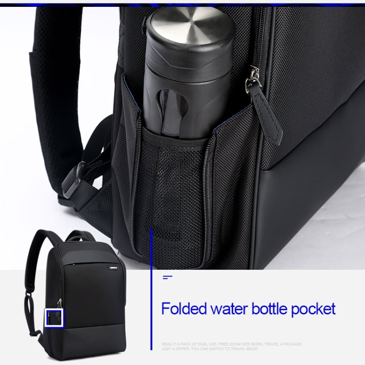 博牌 751-006881 商務防盜防水雙肩包 帶USB充電口 尺寸: 30x14x44cm