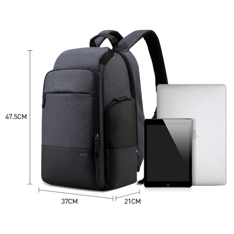 博牌 851-014518 商務防水大容量雙肩包 帶USB充電口 尺寸: 37x21x47.5cm