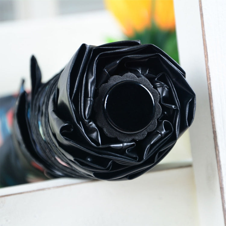 1625 三折摺疊超輕遮陽傘女式晴雨傘防晒