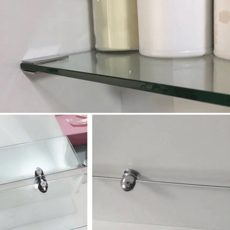 10個一賣 鋅合金亮光固定托連接件 12mm帶底座圓柱玻璃夾