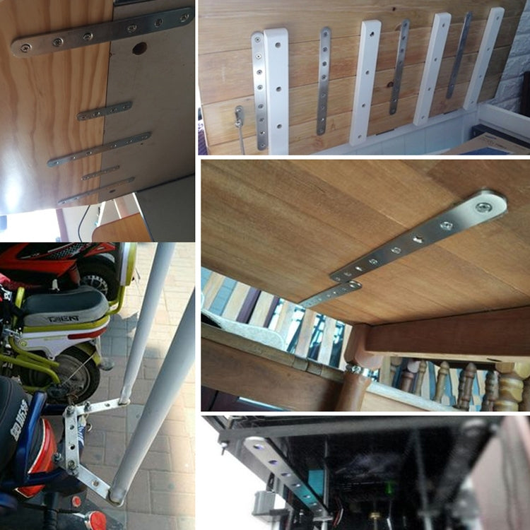 100個一賣 不銹鋼連接碼 直片角碼 1號