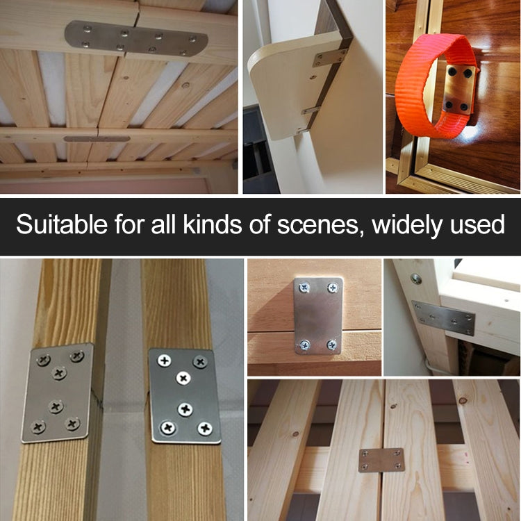 10個一賣 不銹鋼連接碼 直片角碼 13號