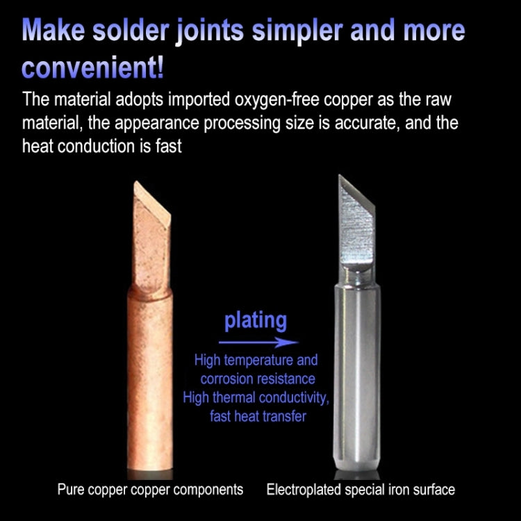 10件裝 900M-T-4C 大馬蹄 無鉛焊接電烙鐵頭