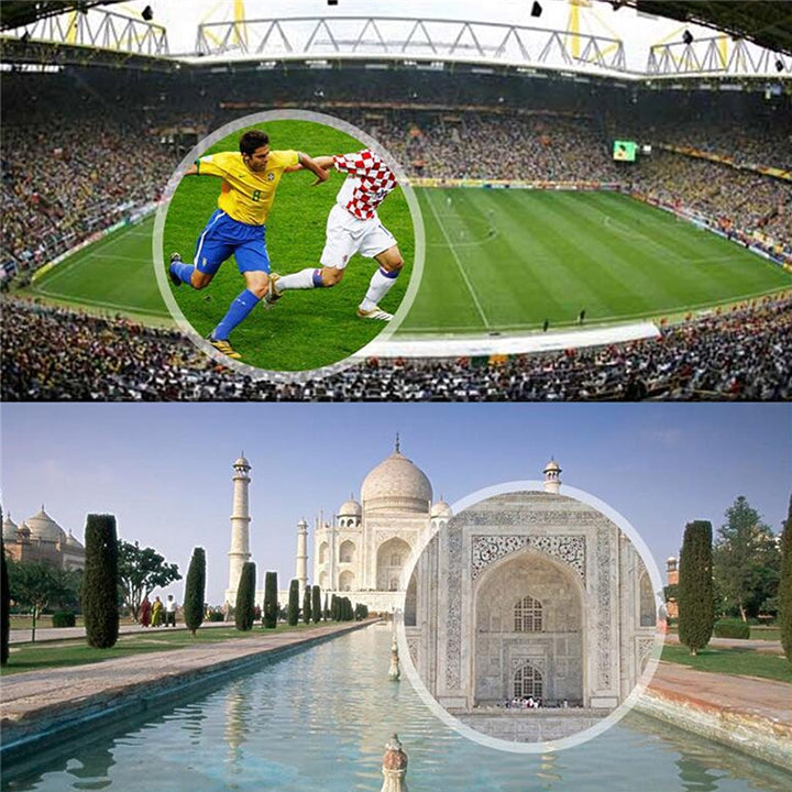 16x52 高倍高清雙調焦單筒望遠鏡