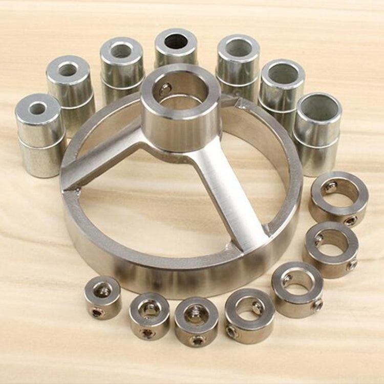 16件套 美科 木工直孔鑽孔不銹鋼打孔定位器輔助工具