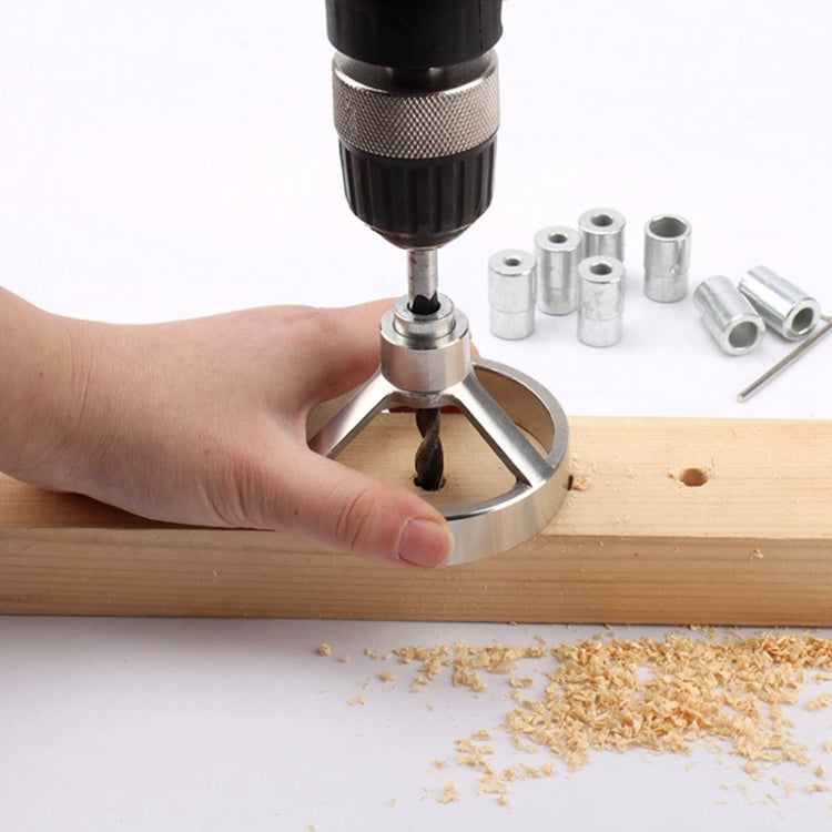 16件套 美科 木工直孔鑽孔不銹鋼打孔定位器輔助工具