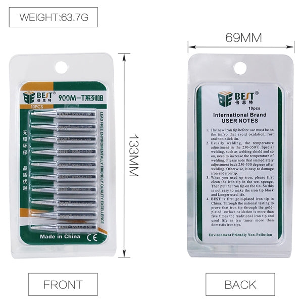 BEST 900M-T-B 無鉛系列焊接頭焊接接觸頭 10個一賣, 900M-T-B