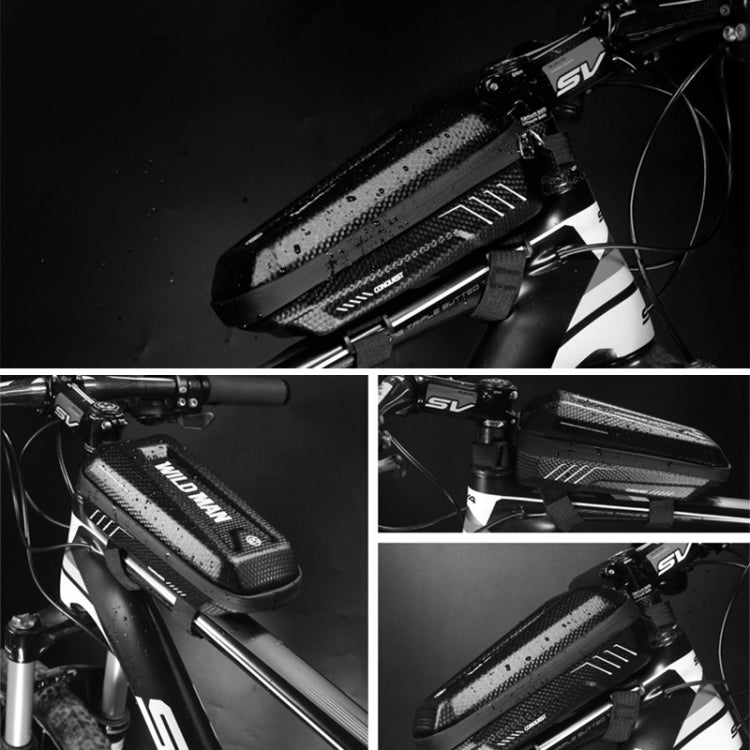 WILD MAN E5 防水前袋山地車大容量自行車包騎行配件