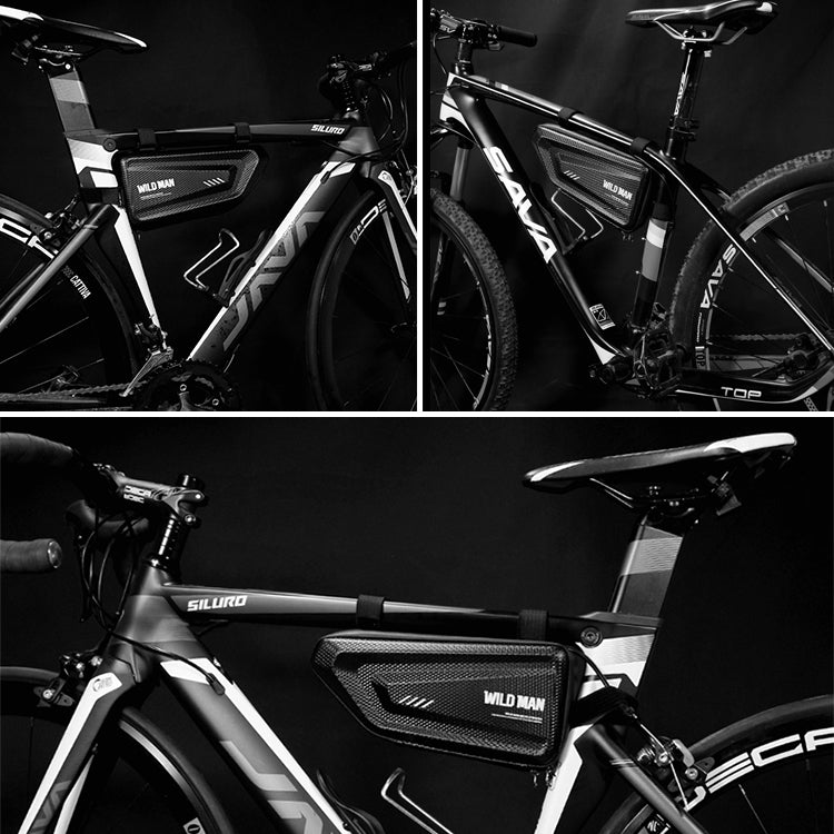 WILD MAN E4 防水前袋山地車手機套自行車筒包騎行配件