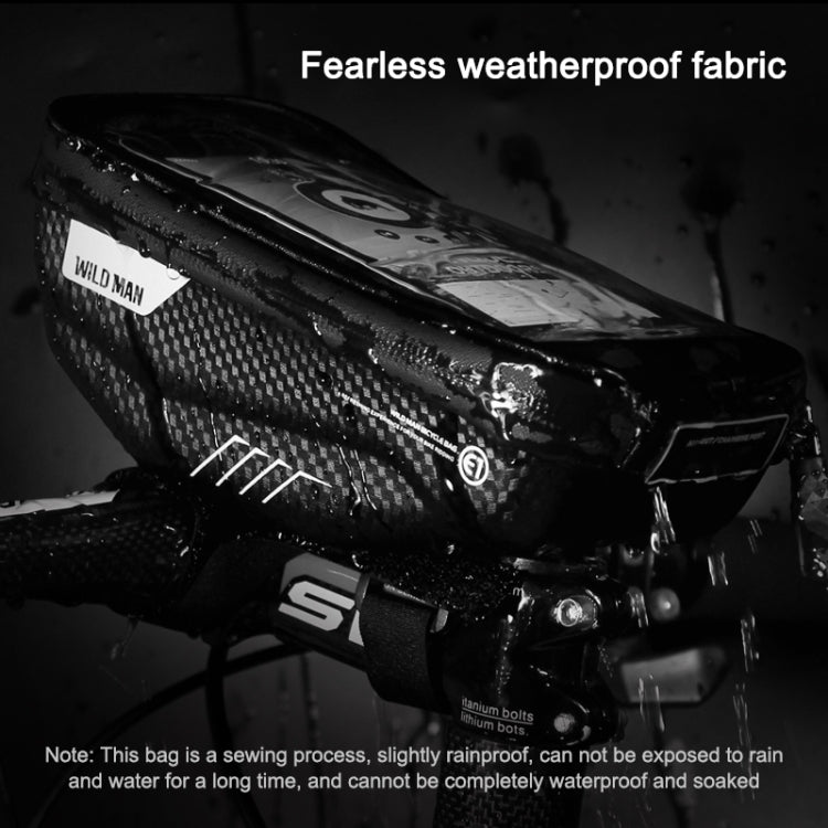 WILD MAN E1 防水前袋山地車手機套自行車筒包騎行配件