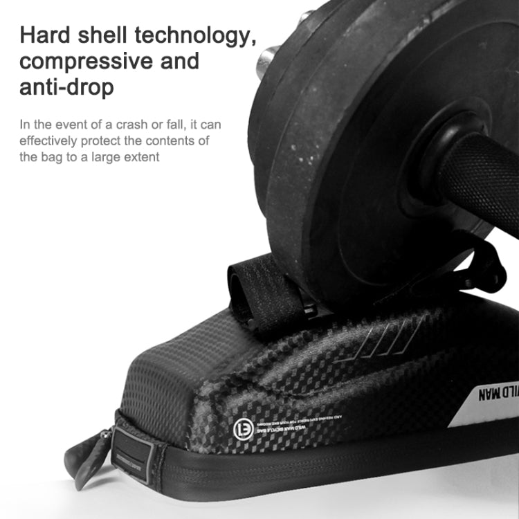 WILD MAN E1 防水前袋山地車手機套自行車筒包騎行配件