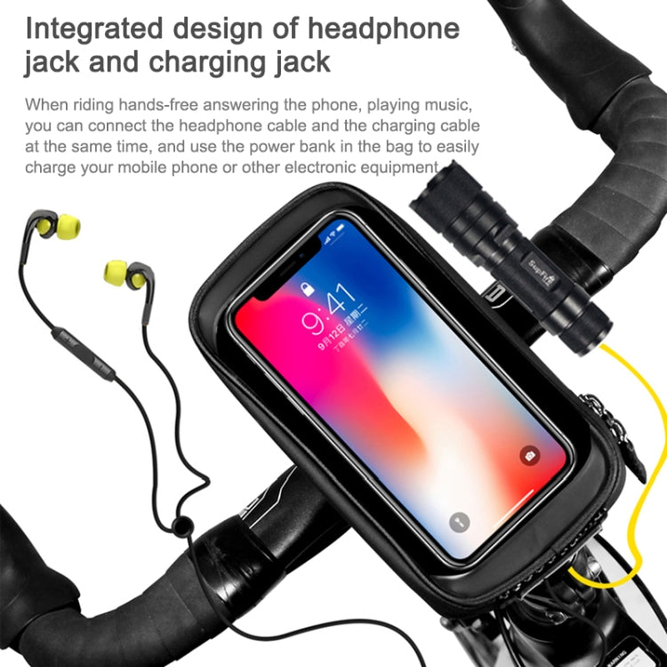 WILD MAN E1 防水前袋山地車手機套自行車筒包騎行配件