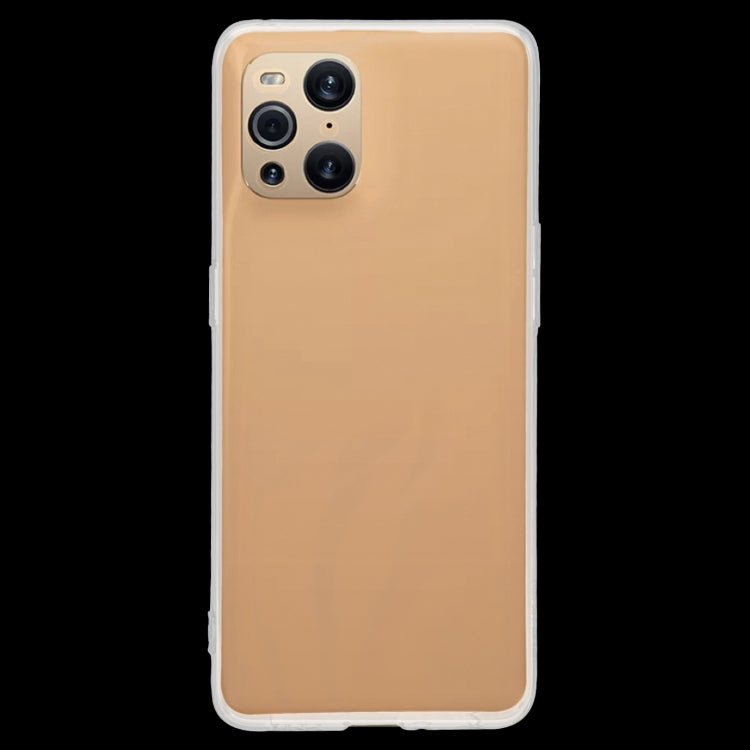 適用於OPPO Find X3 Pro 0.75mm超薄透明TPU軟殼