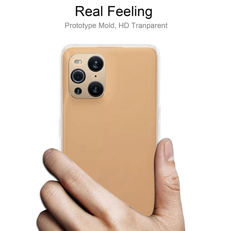適用於OPPO Find X3 Pro 0.75mm超薄透明TPU軟殼