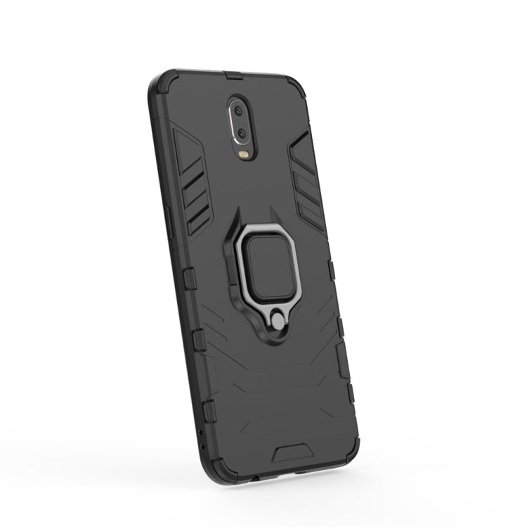 適用於OPPO R17 黑豹PC + TPU磁吸指環支架防摔保護殼  , For OPPO R17