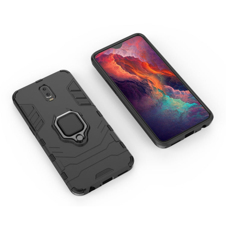 適用於OPPO R17 黑豹PC + TPU磁吸指環支架防摔保護殼  , For OPPO R17
