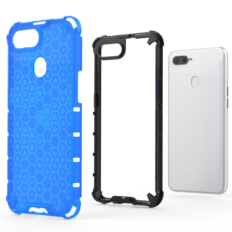 適用於OPPO F9 PC+TPU蜂巢防摔保護殼 , For OPPO F9