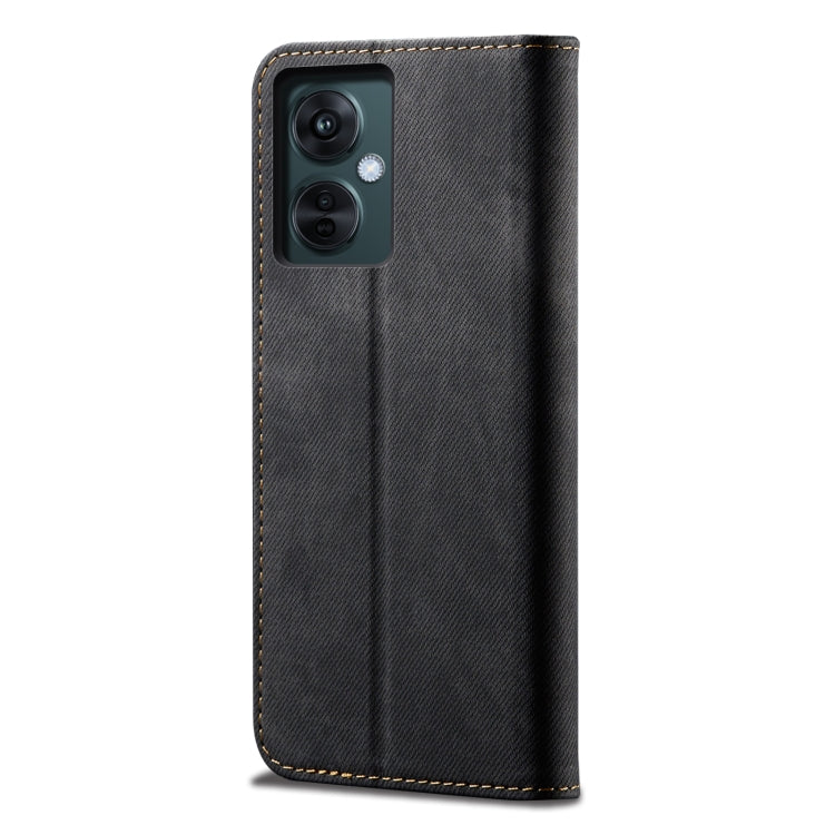 牛仔紋休閑款手機皮套 適用於 OnePlus Nord CE 3 Lite / OPPO K11X