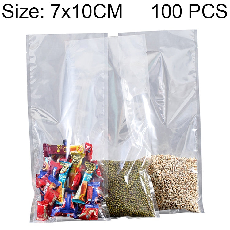 100 PCS Food Vacuum Packaging Transparent Plastic Bag Nylon Fresh-keeping Bag, Size: 25cm x 35cm