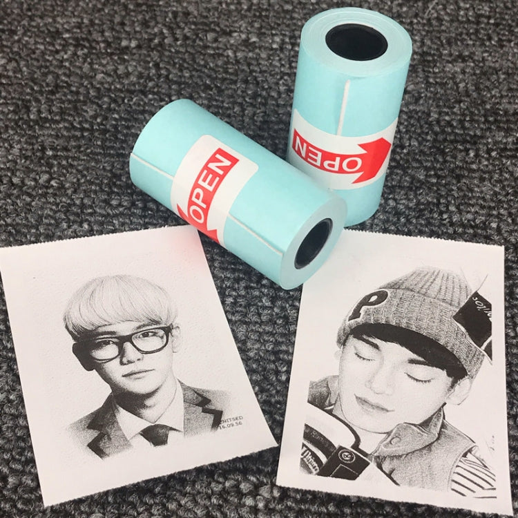 10 卷一賣 喵喵機P1/P2/A6 專用不幹膠熱敏標籤打印紙