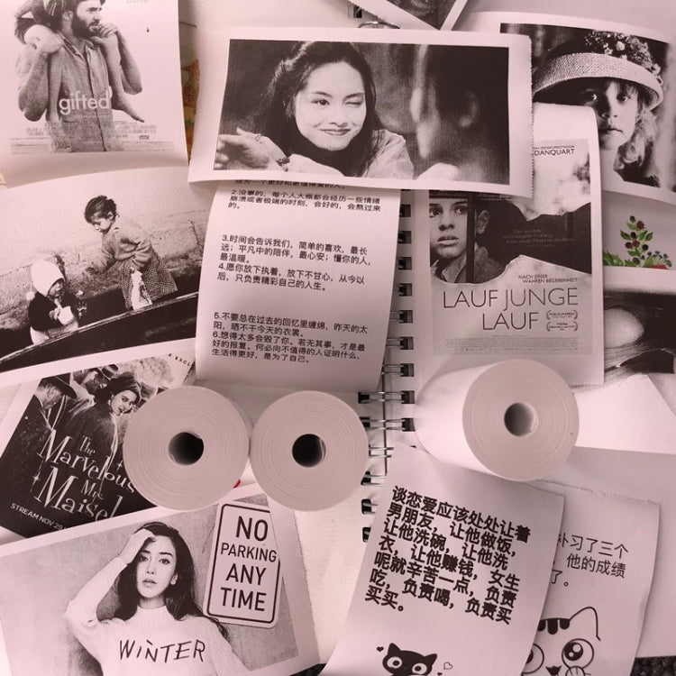 10 卷一賣 喵喵機P1/P2/A6 專用熱敏標籤打印紙