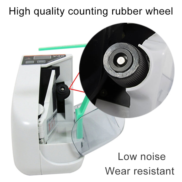 V30 迷你便攜式紙幣點鈔機 英規