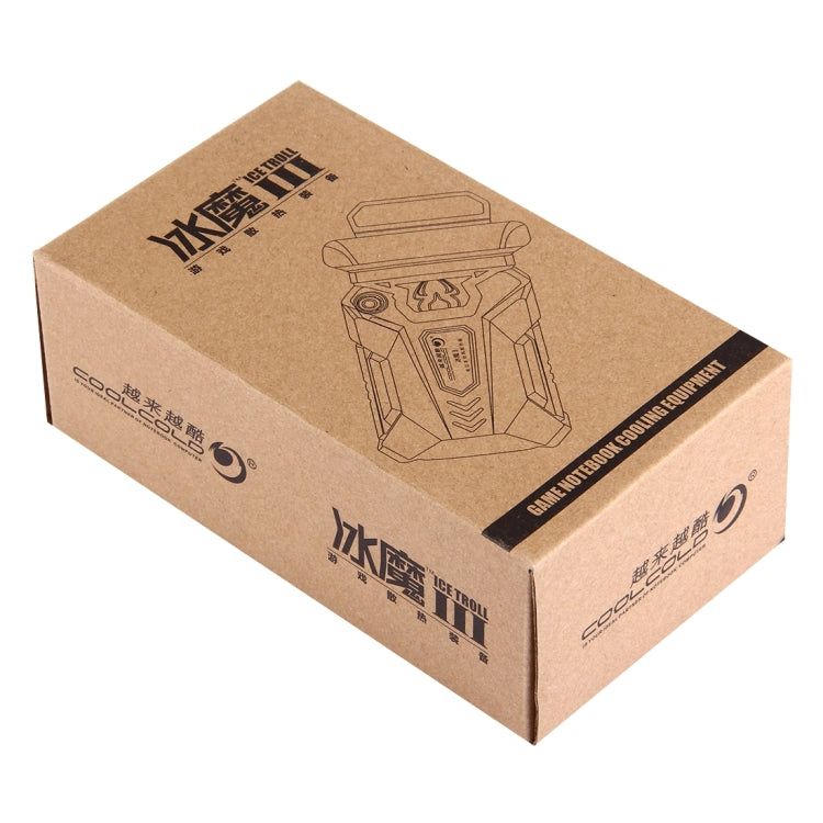 冰魔3 遊戲散熱裝備 抽風式筆記本散熱器 配專用USB連接線