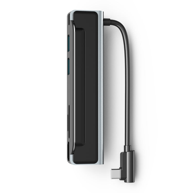 AD-065 6合一 Type-C轉4K HDMI + SD / TF卡槽 + Type-C + 2個 USB 3.0 背夾式多功能擴展塢集線器