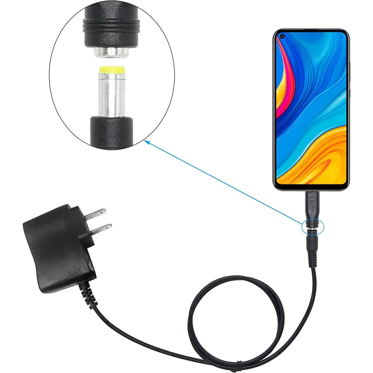 DC 5.5 x 2.1mm母頭 轉 Micro USB公頭轉接器