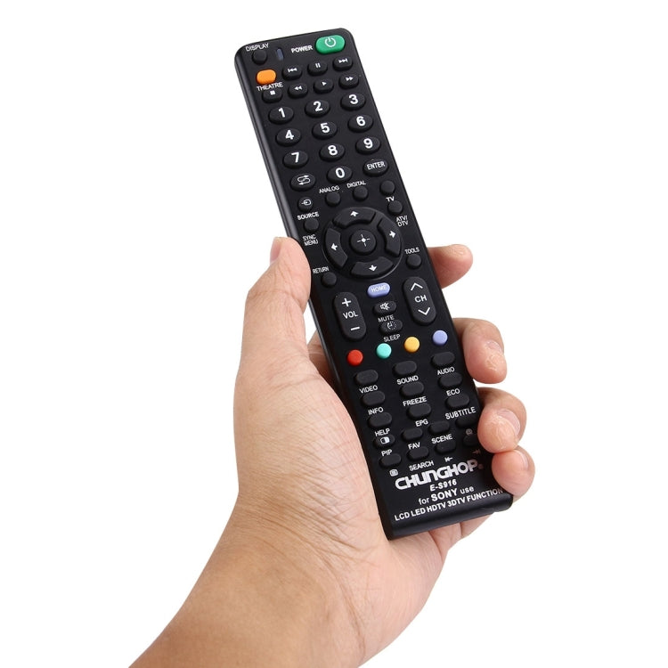 CHUNGHOP E-S916 通用於 索尼 品牌的 LED LCD HDTV 3DTV 液晶電視遙控器